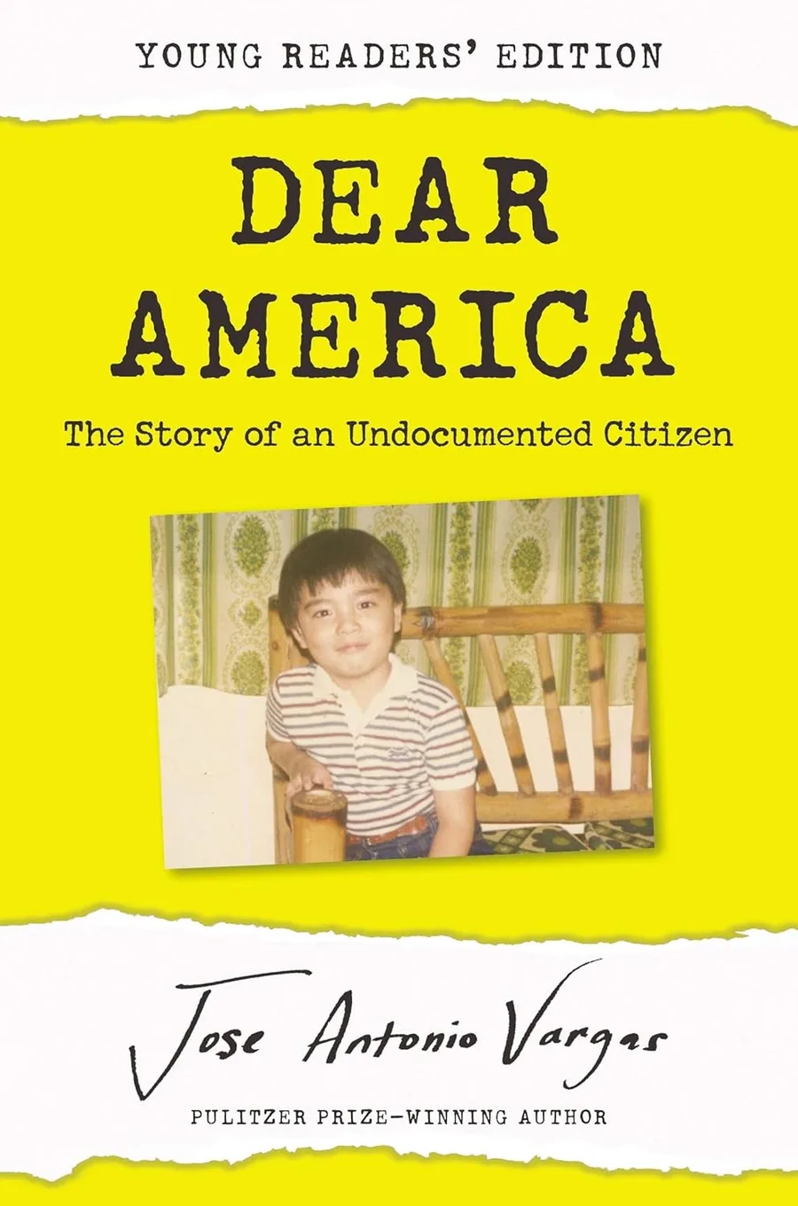 Cover of Dear America: The Story of an Undocumented Citizen
