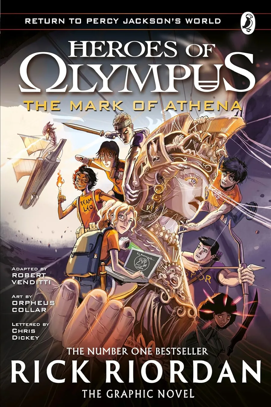 Cover of The Mark of Athena: The Graphic Novel