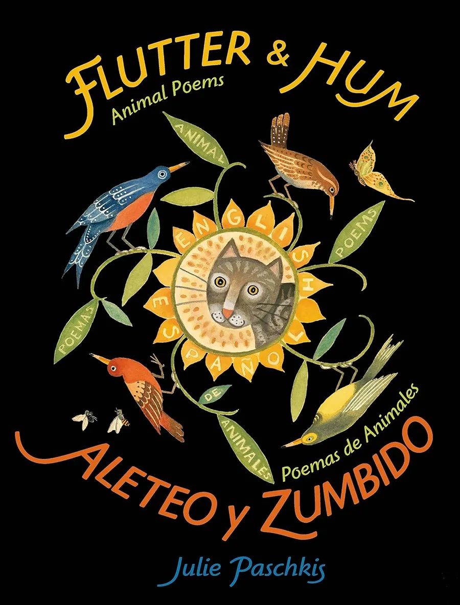 Cover of Flutter & Hum / Aleteo y zumbido: Animal Poems / Poemas de animales