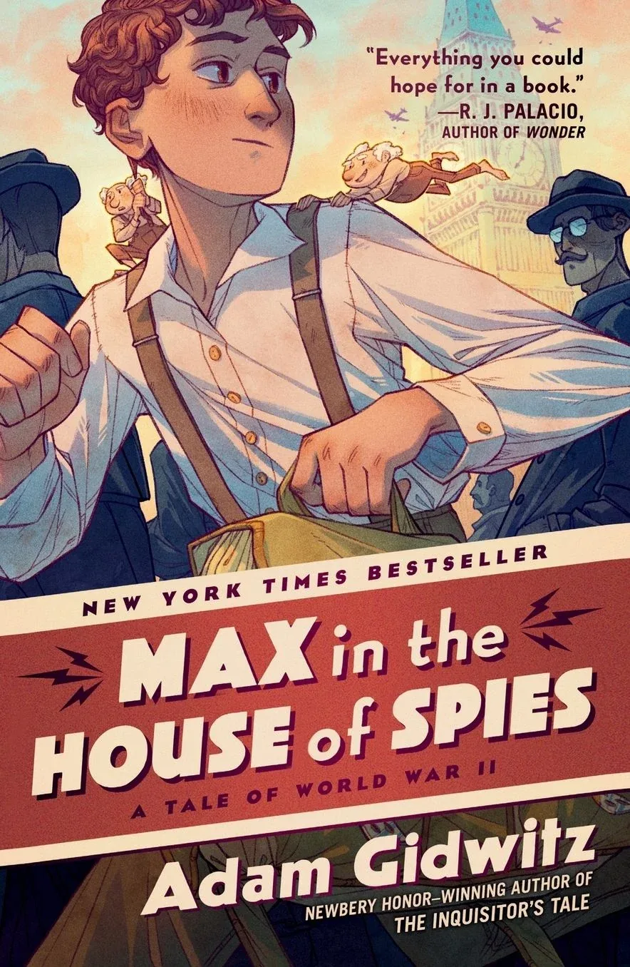 Cover of MAX IN THE HOUSE OF SPIES: A TALE OF WORLD WAR II