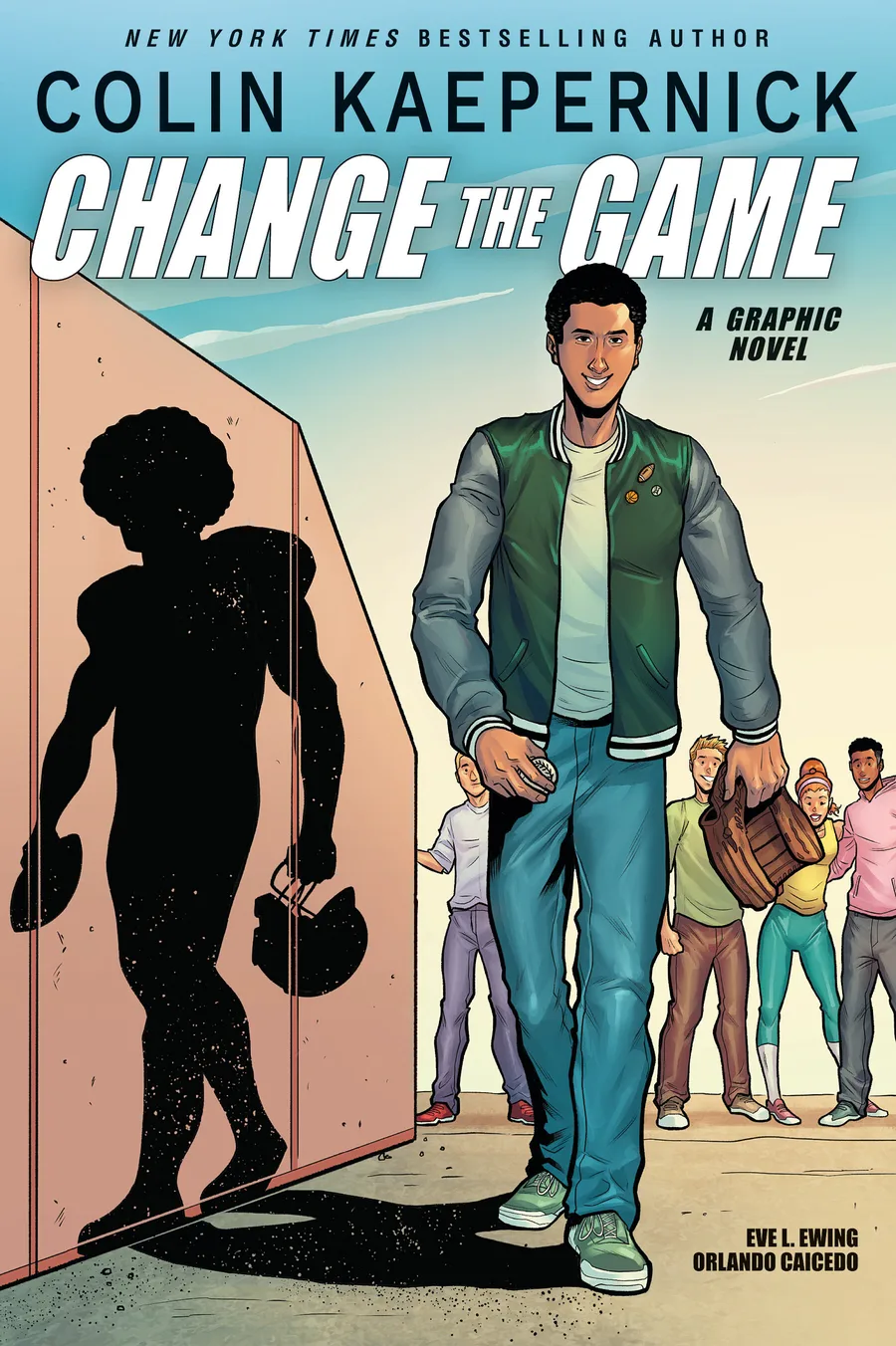 Cover of Colin Kaepernick: Change the Game (Graphic Novel Memoir)