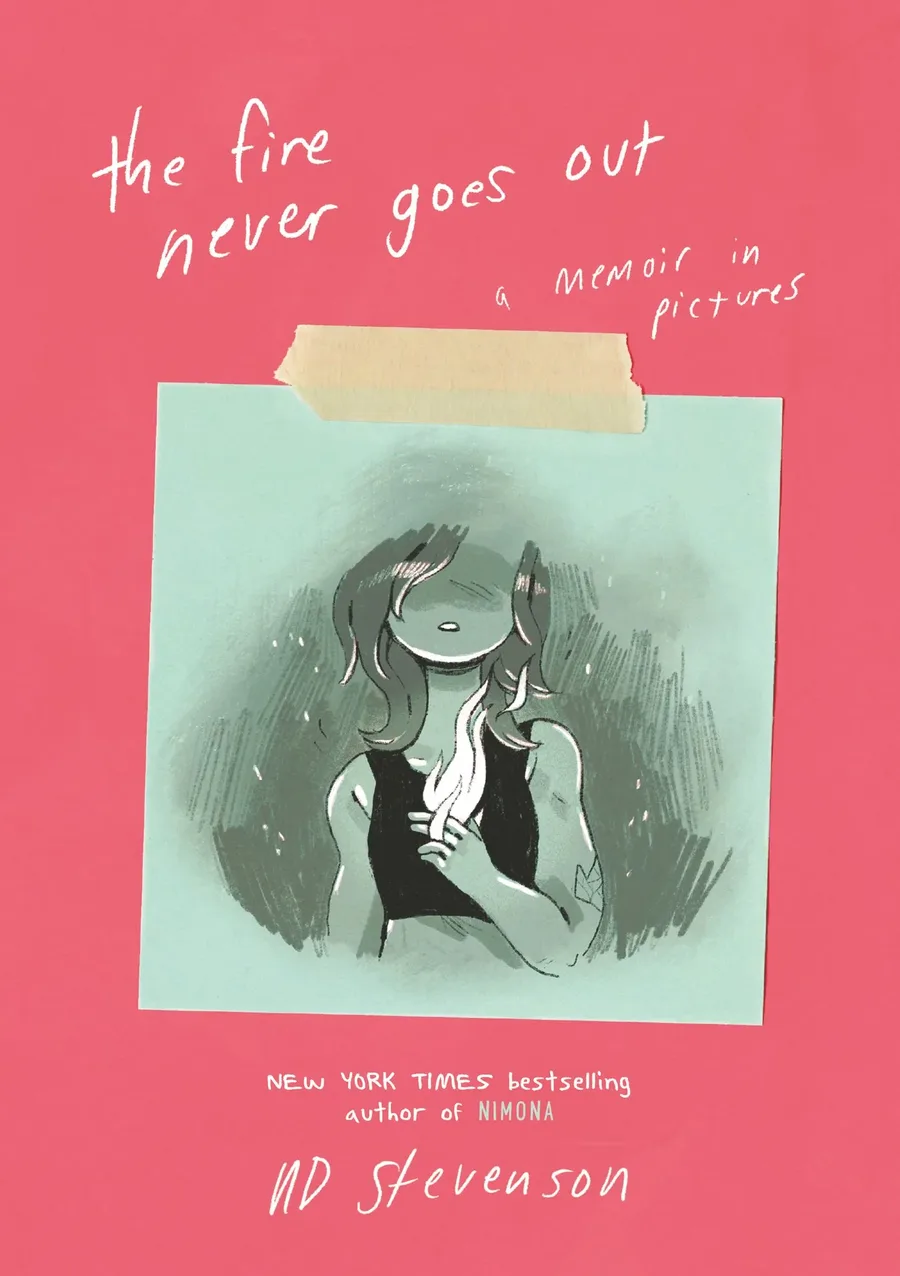 Cover of The Fire Never Goes Out: A Memoir in Pictures