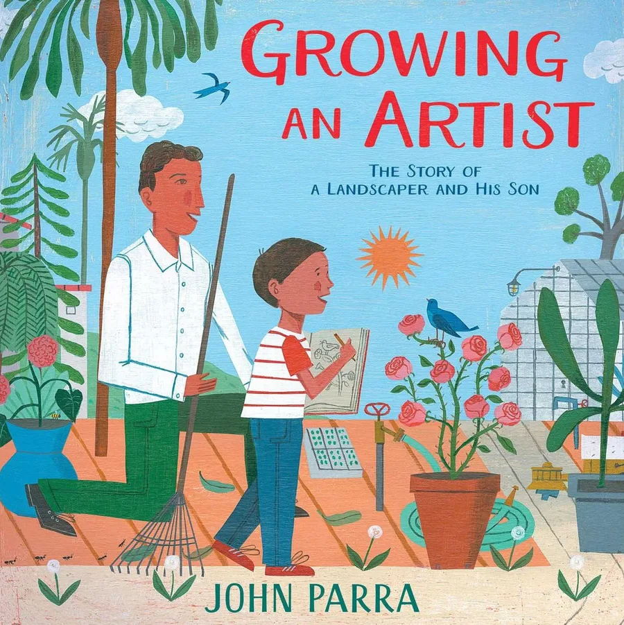 Cover of Growing an Artist: The Story of a Landscaper and His Son