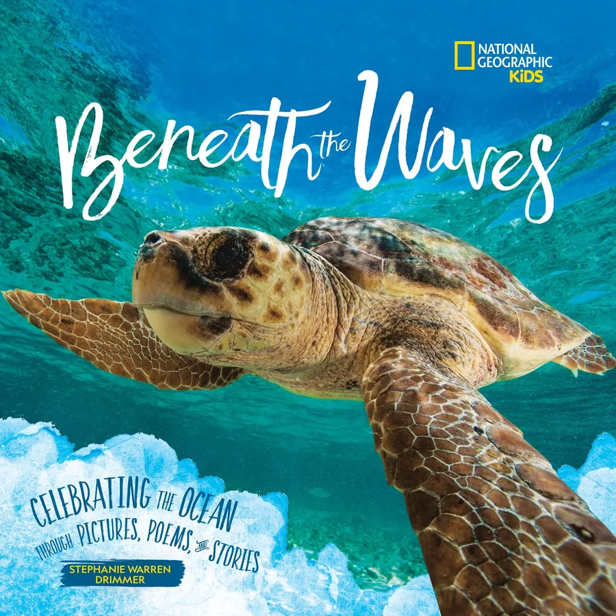 Cover of Beneath the Waves: Celebrating the Ocean through Pictures, Poems, and Stories