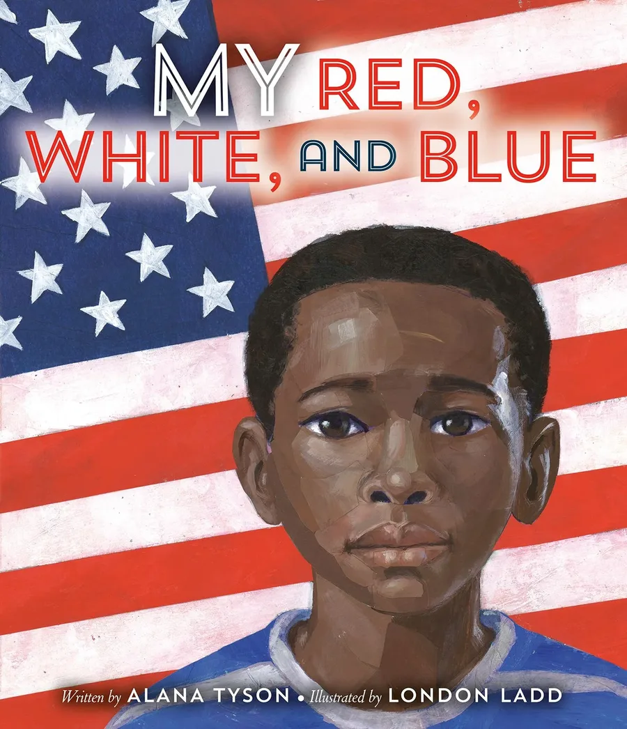 Cover of My Red, White, and Blue