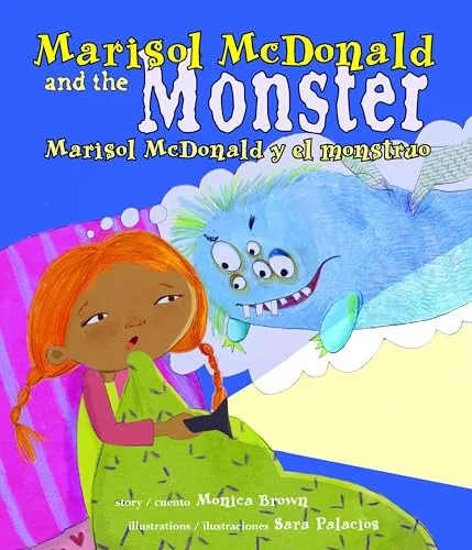 Cover of Marisol McDonald and the Monster = Marisol McDonald y el monstruo