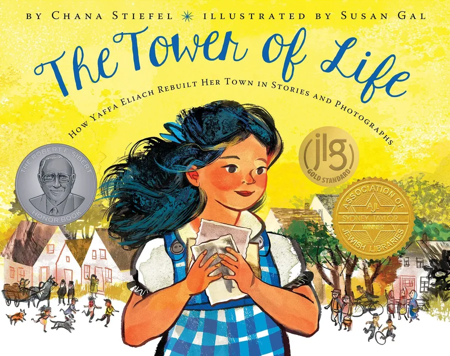 Cover of The Tower of Life: How Yaffa Eliach Rebuilt Her Town in Stories and Photographs