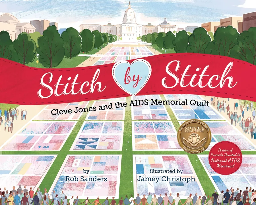 Cover of Stitch by Stitch: Cleve Jones and the AIDS Memorial Quilt
