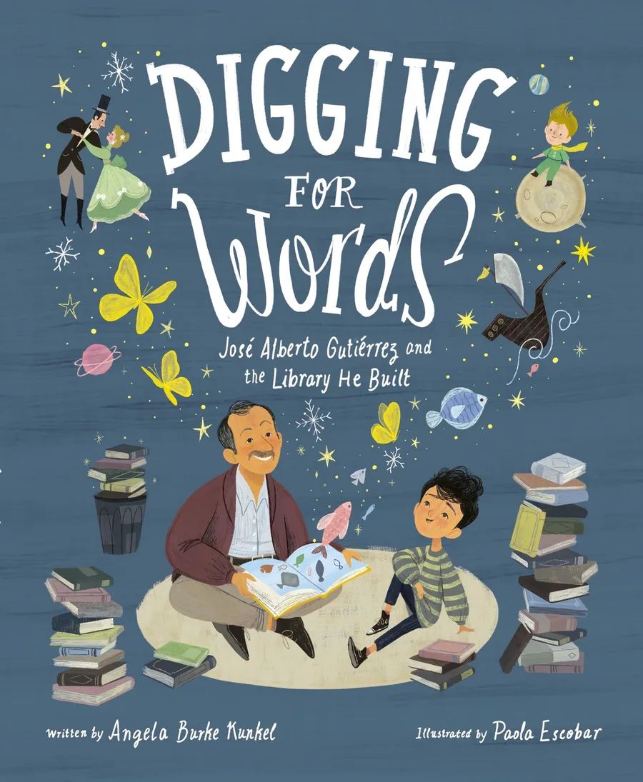 Cover of Digging for Words: José Alberto Gutiérrez and the Library He Built