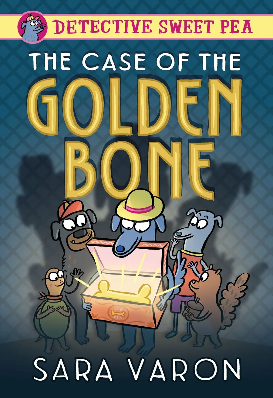 Cover of The Case of the Golden Bone (Detective Sweet Pea series)
