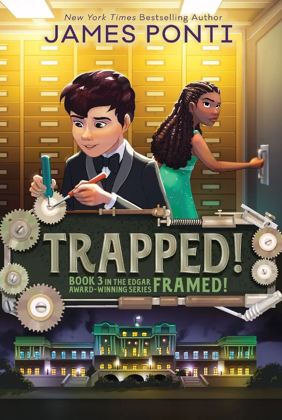Cover of Trapped! (Framed! series)