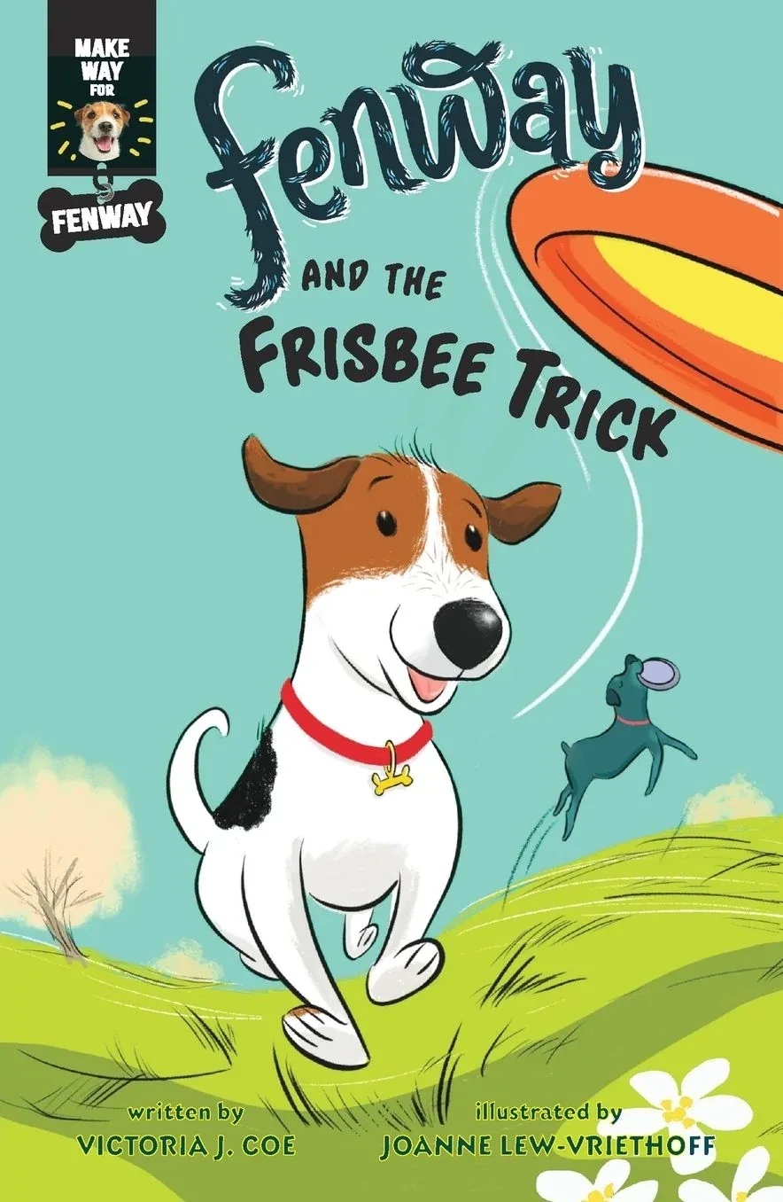 Cover of Make Way for Fenway! series • Fenway and the Bone Thieves • Fenway and the Frisbee Trick