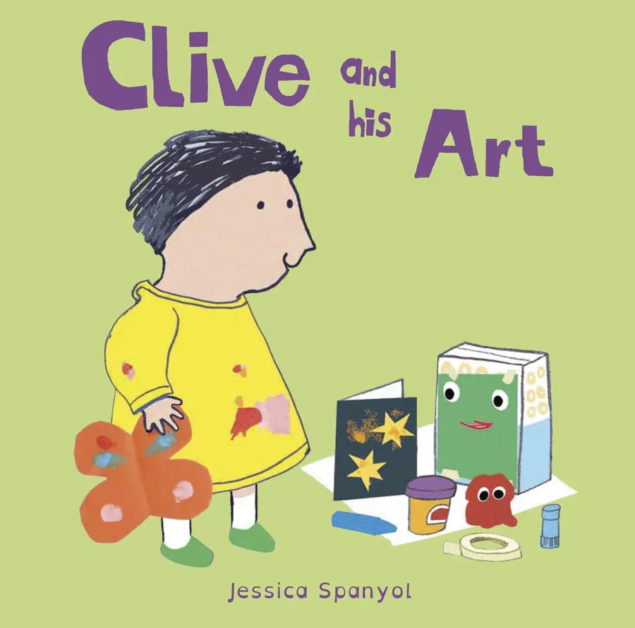 Cover of  All about Clive (series) Clive and His Art (978-1-84643-883-7) Clive and His Babies (978-1-84643-882-0)