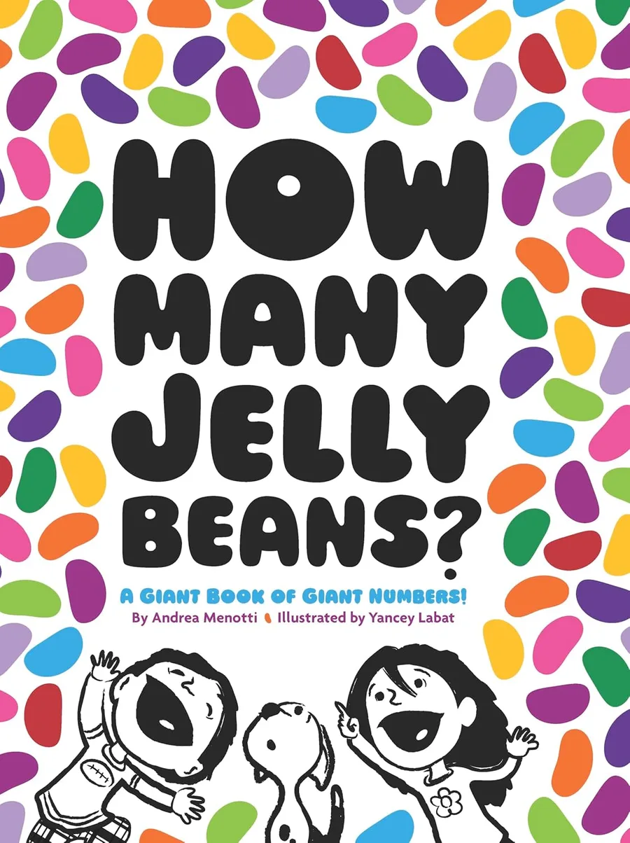 Cover of How Many Jelly Beans?: A Giant Book of Giant Numbers!