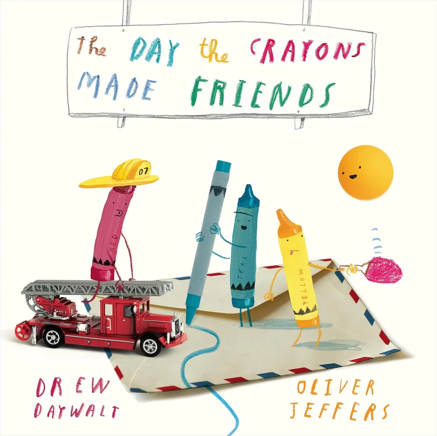 Cover of Day the Crayons Made Friends, The