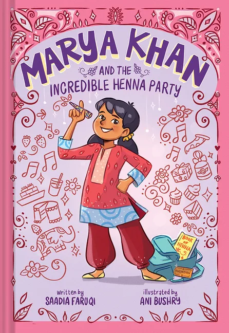 Cover of MARYA KHAN AND THE INCREDIBLE HENNA PARTY