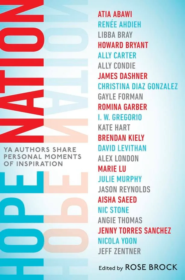 Cover of Hope Nation: YA Authors Share Personal Moments of Inspiration