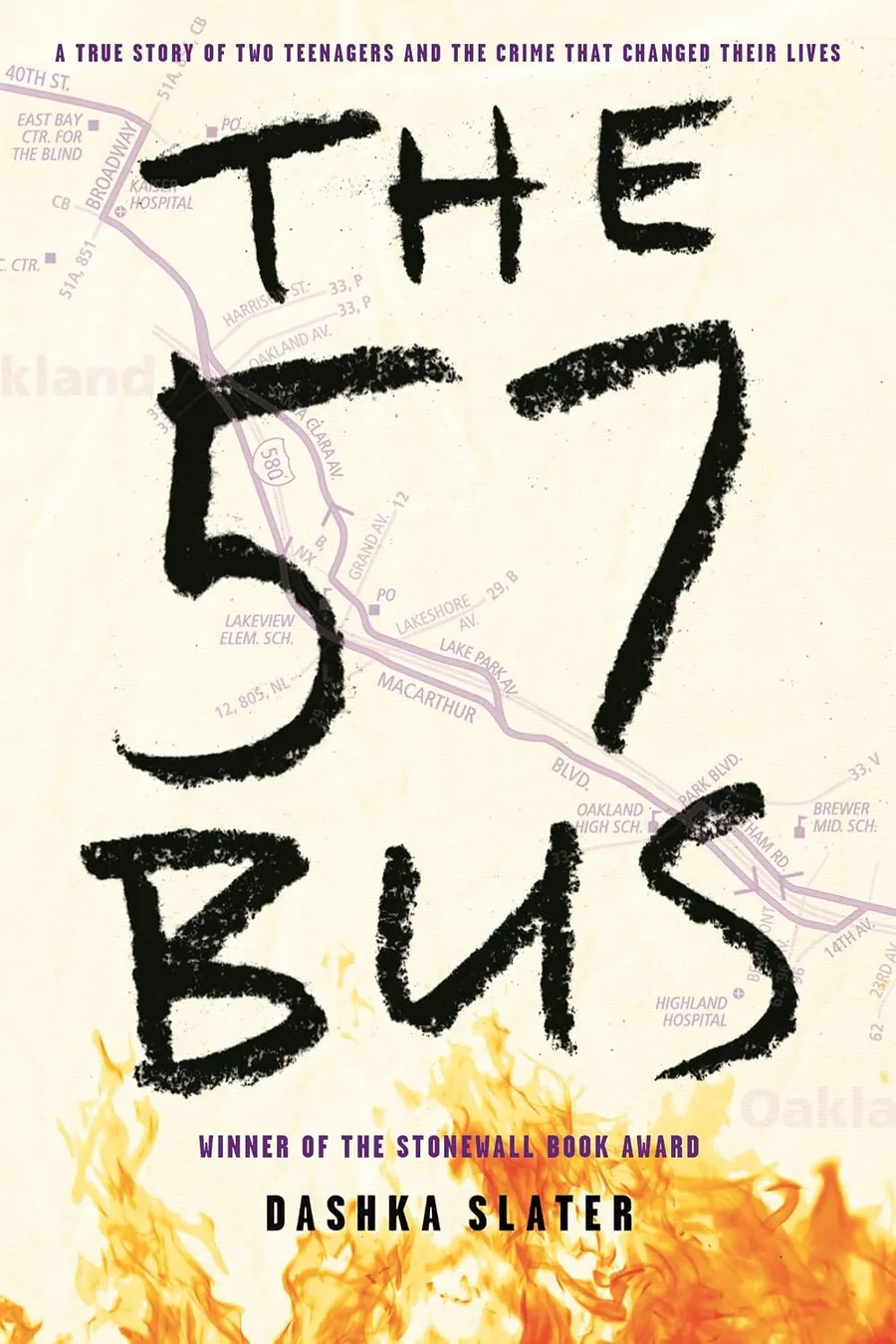 Cover of The 57 Bus: A True Story of Two Teenagers and the Crime that Changed Their Lives