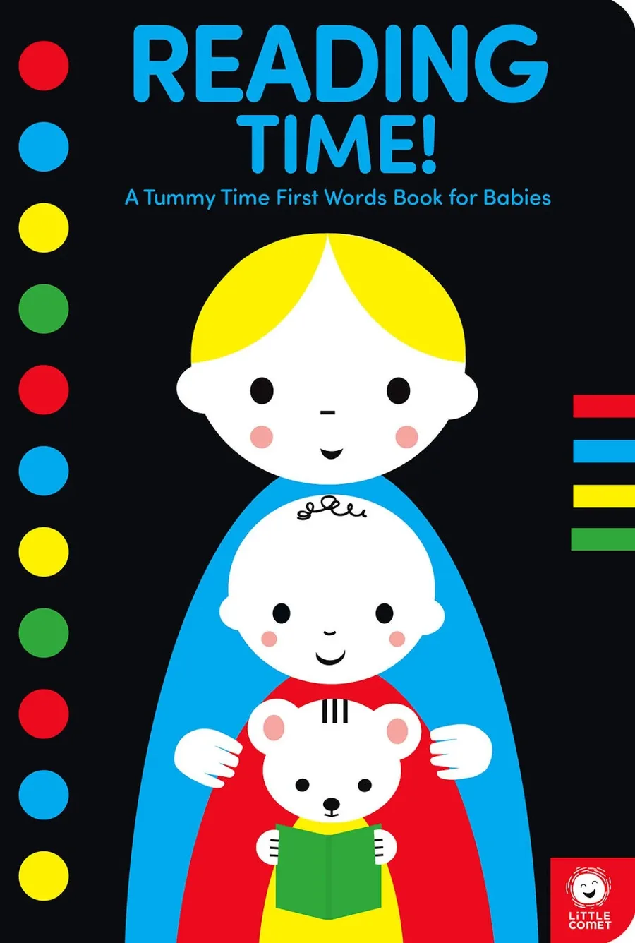 Cover of Reading Time!: A Tummy Time First Words Book for Babies