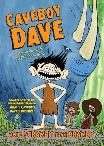 Cover of Caveboy Dave: More Scrawny Than Brawny
