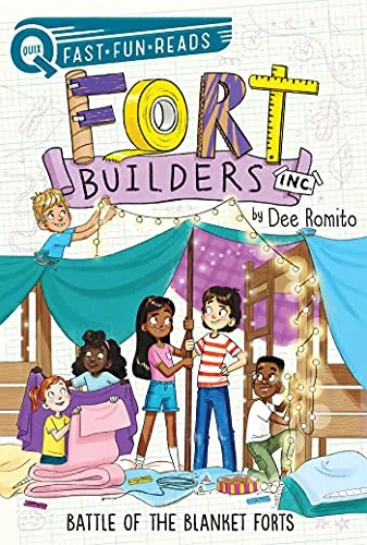 Cover of Battle of the Blanket Forts (Fort Builders Inc. series)