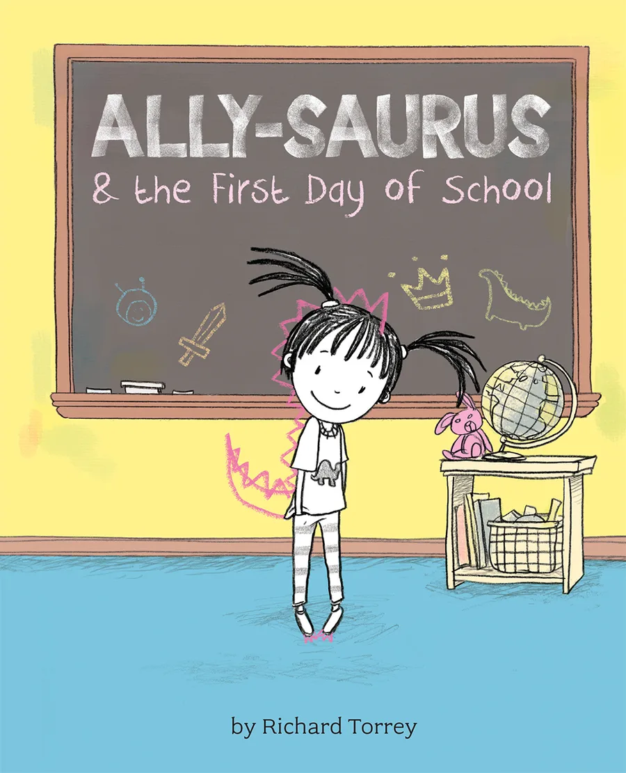 Cover of Ally-‐Saurus & the First Day of School