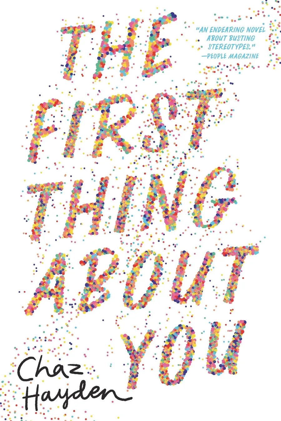Cover of The First Thing about You