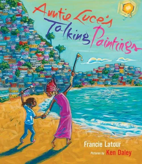 Cover of Auntie Luce’s Talking Paintings
