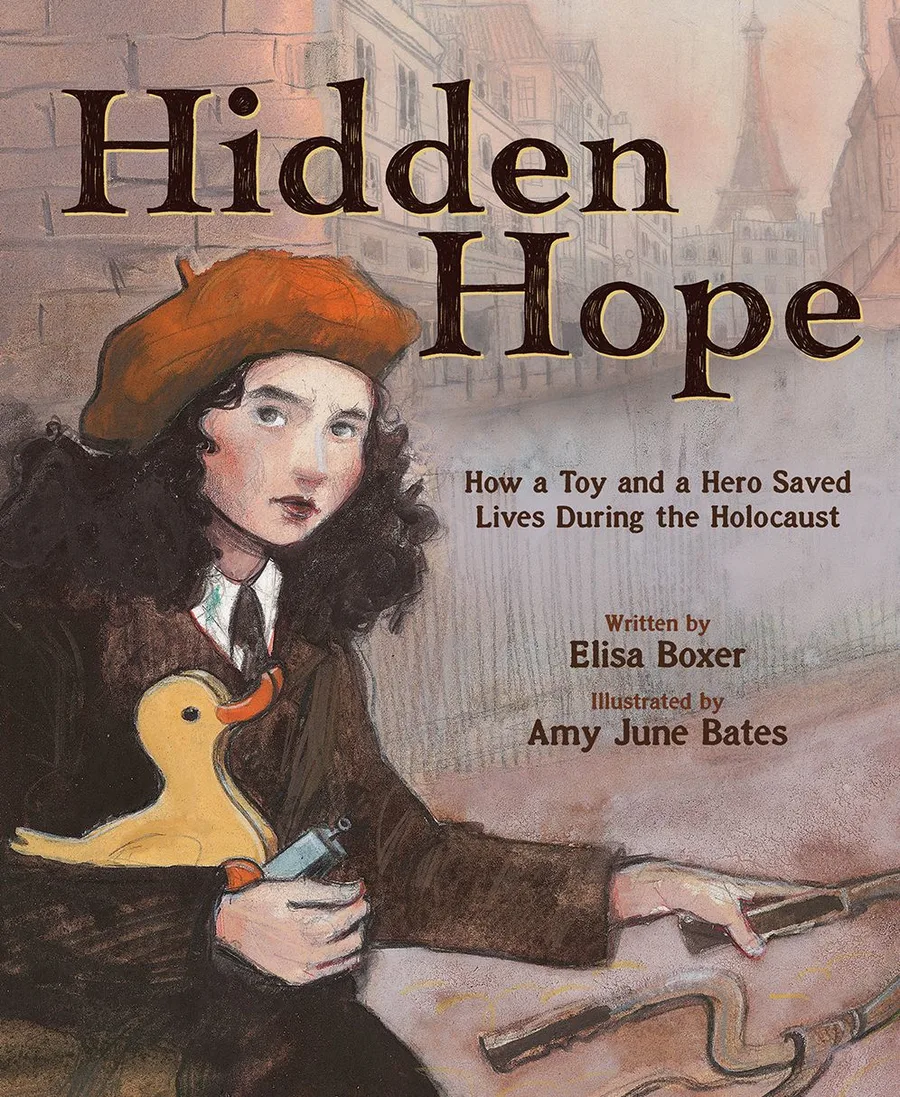 Cover of Hidden Hope: How a Toy and a Hero Saved Lives during the Holocaust