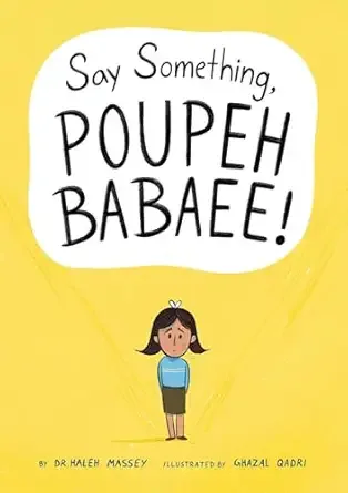 Cover of Say Something, Poupeh Babaee!
