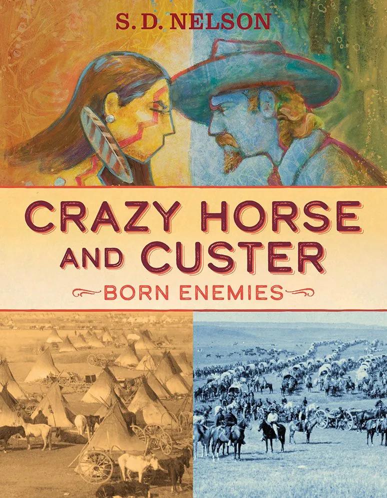 Cover of Crazy Horse and Custer: Born Enemies