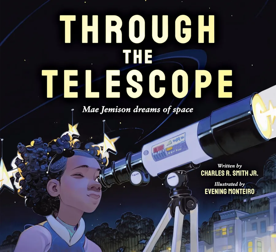 Cover of Through the Telescope: Mae Jemison Dreams of Space