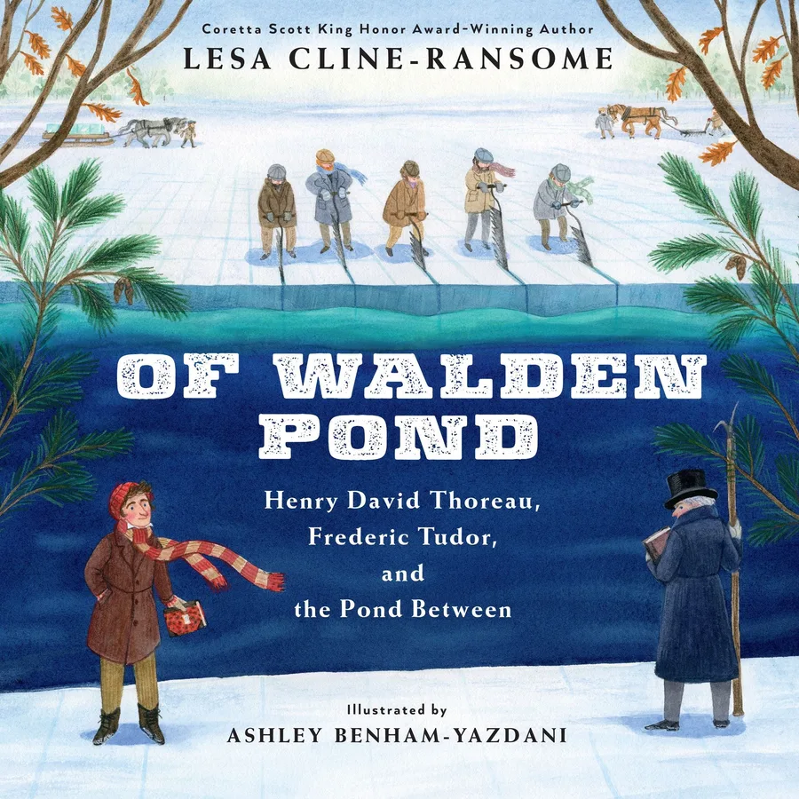 Cover of Of Walden Pond: Henry David Thoreau, Frederic Tudor, and the Pond Between