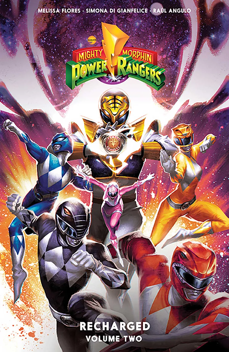 Cover of Mighty Morphin Power Rangers: Recharged Vol