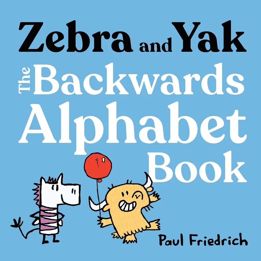 Cover of Zebra & Yak Backwards Alphabet