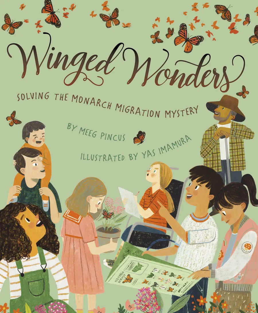 Cover of Winged Wonders: Solving the Monarch Migration Mystery