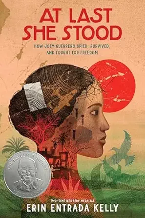 Cover of At Last She Stood: How Joey Guerrero Spied, Survived, and Fought for Freedom